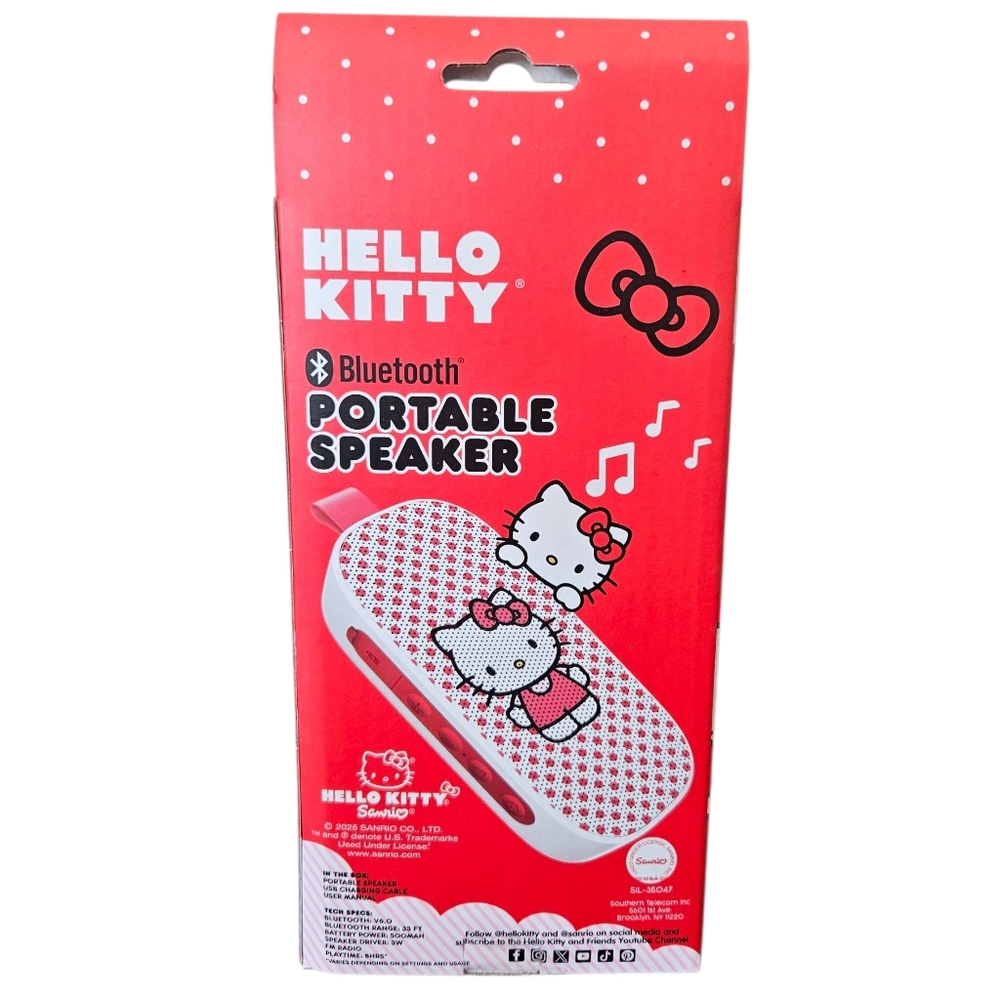 Hello Kitty Wireless Bluetooth Speaker - Picture 2 of 4